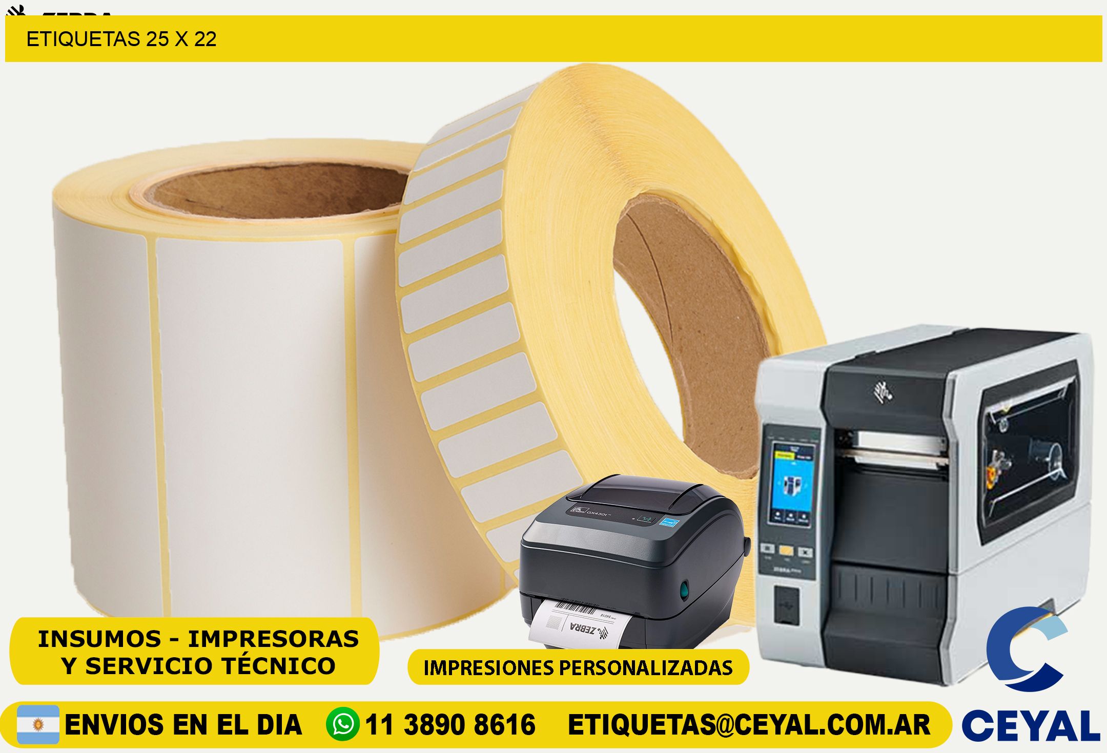 ETIQUETAS 25 x 22