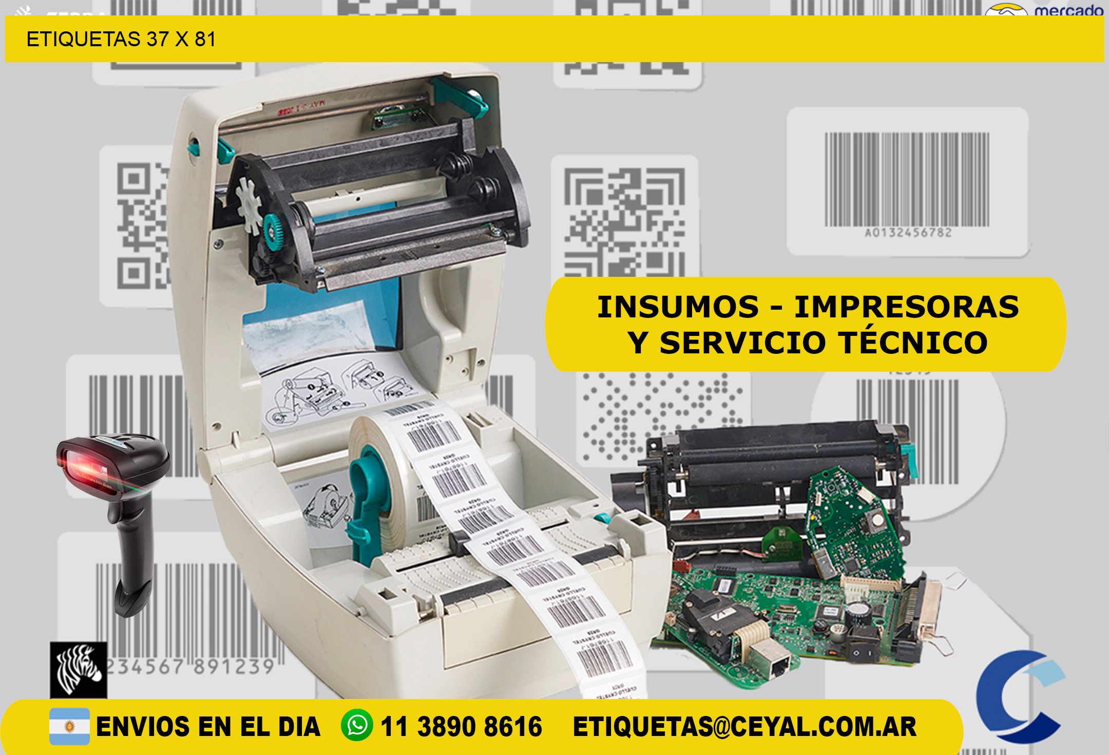 ETIQUETAS 37 x 81