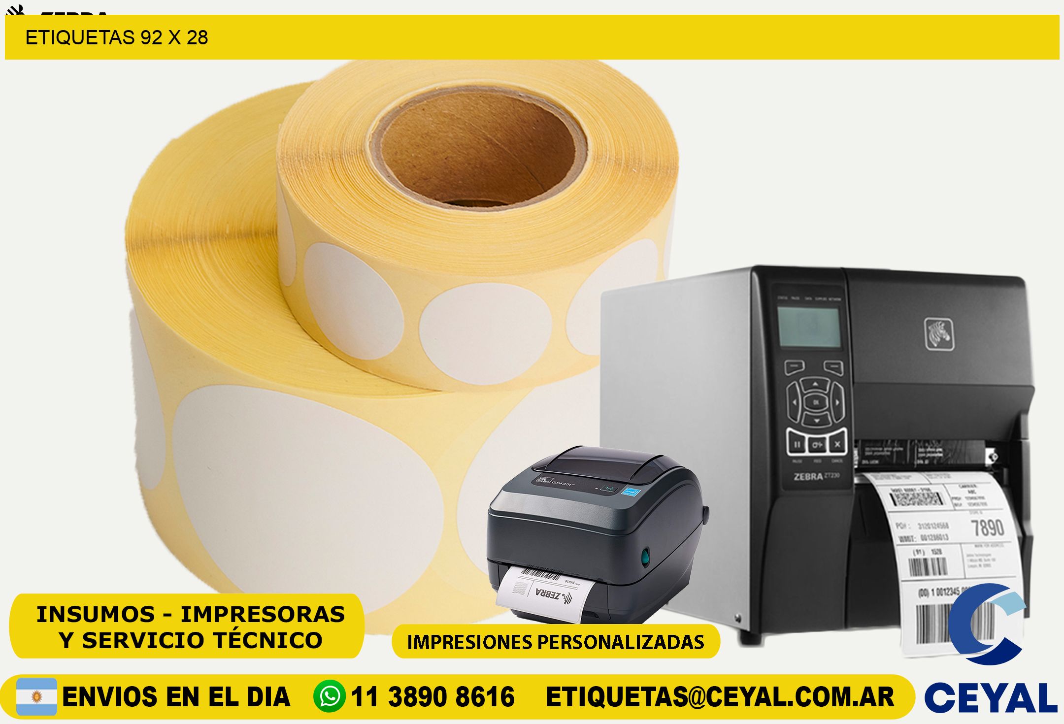 ETIQUETAS 92 x 28