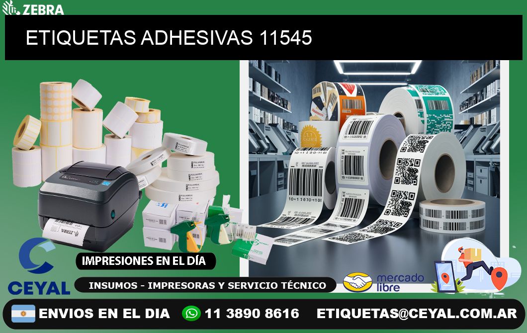 ETIQUETAS ADHESIVAS 11545