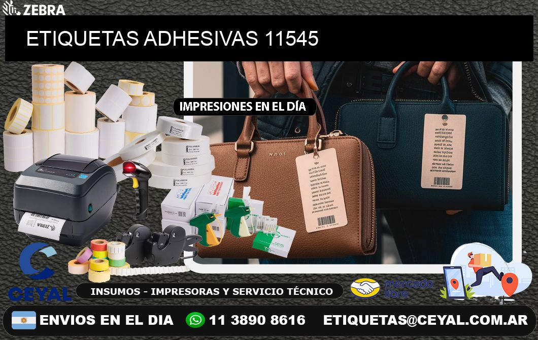 ETIQUETAS ADHESIVAS 11545
