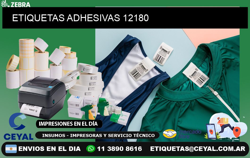 ETIQUETAS ADHESIVAS 12180