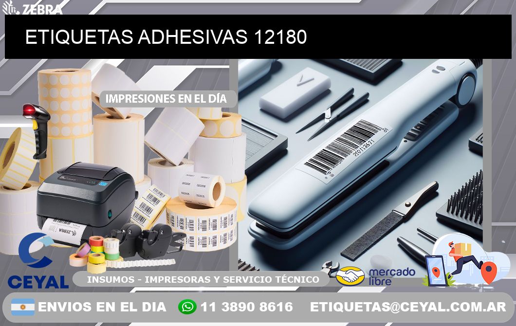 ETIQUETAS ADHESIVAS 12180