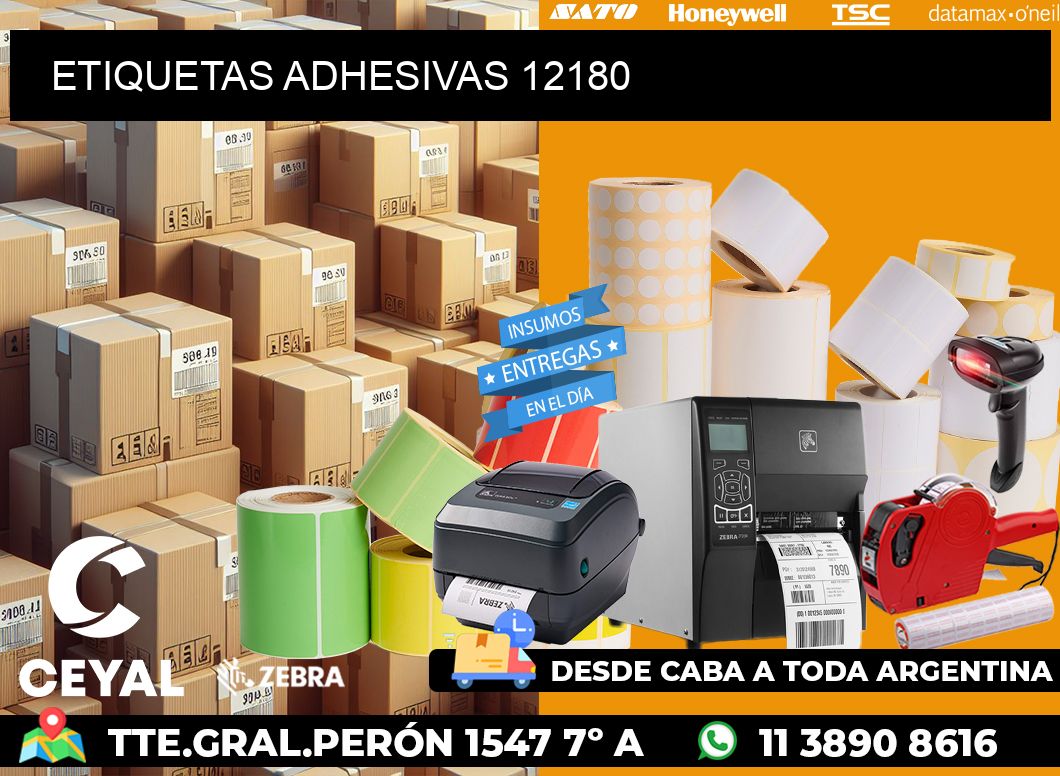 ETIQUETAS ADHESIVAS 12180