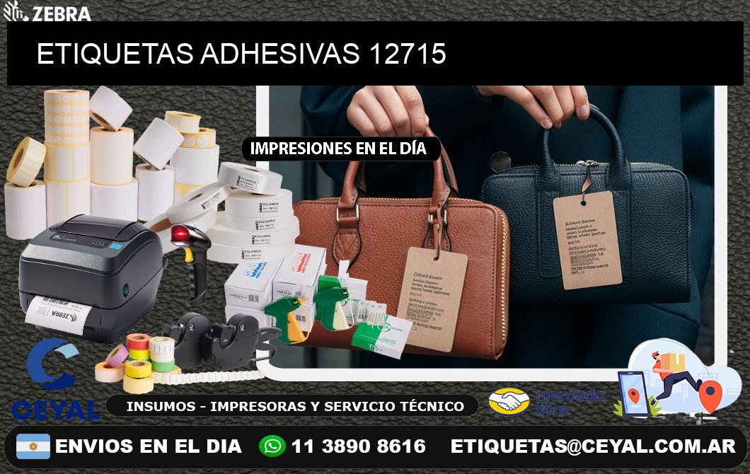 ETIQUETAS ADHESIVAS 12715