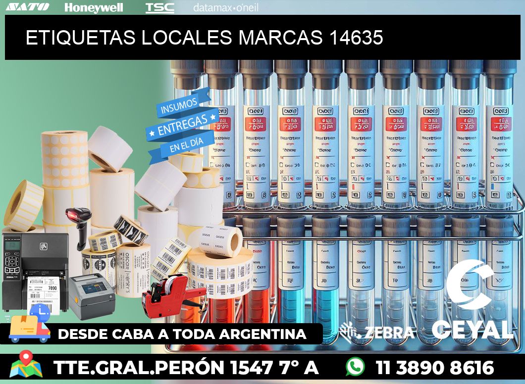 ETIQUETAS LOCALES MARCAS 14635