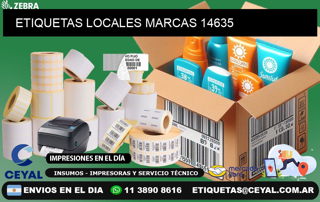 ETIQUETAS LOCALES MARCAS 14635