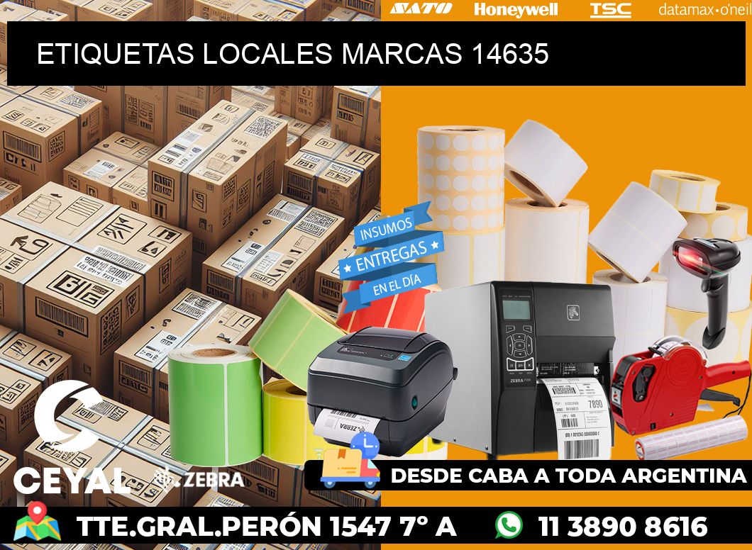 ETIQUETAS LOCALES MARCAS 14635