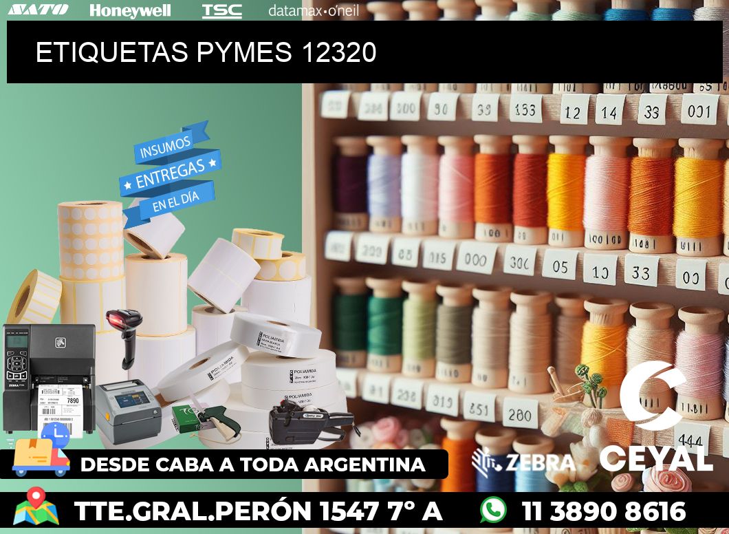 ETIQUETAS PYMES 12320