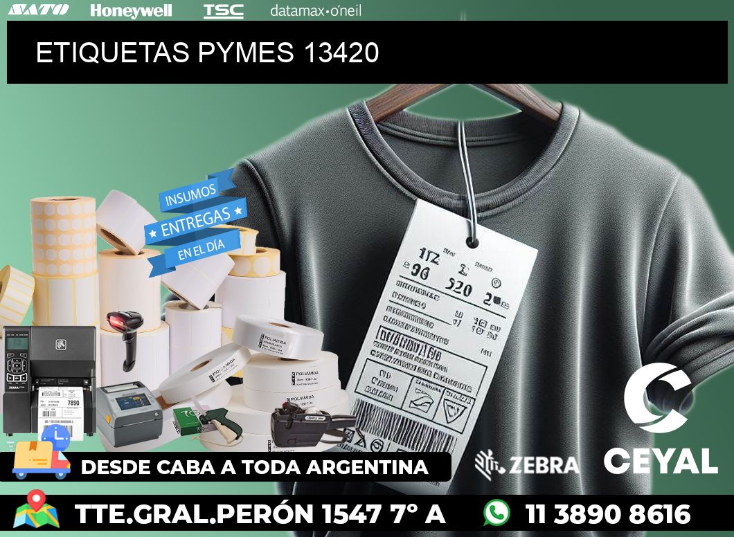 ETIQUETAS PYMES 13420