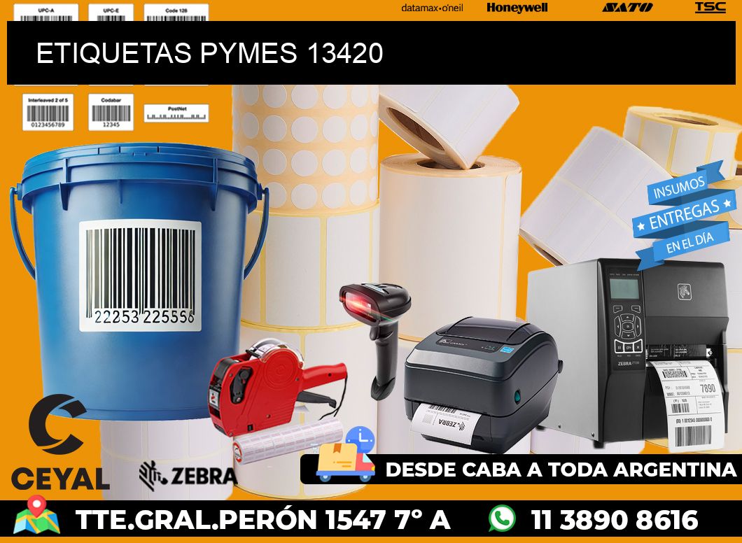 ETIQUETAS PYMES 13420
