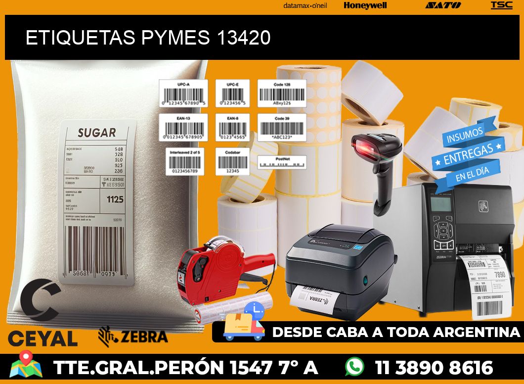 ETIQUETAS PYMES 13420