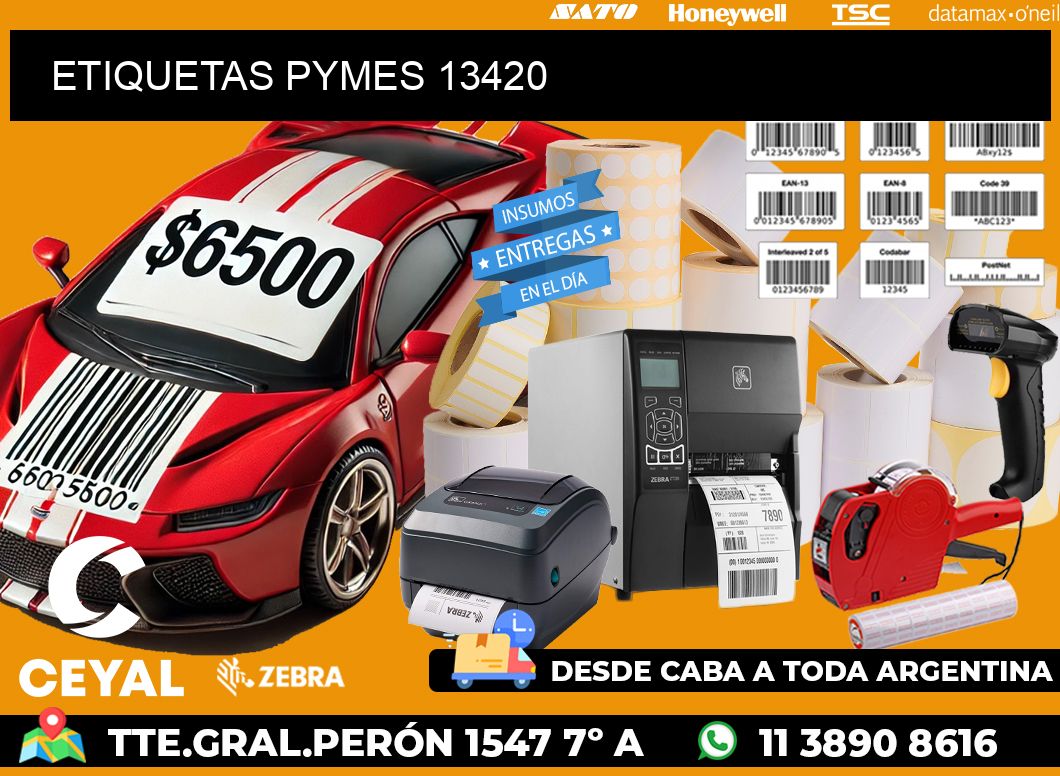ETIQUETAS PYMES 13420