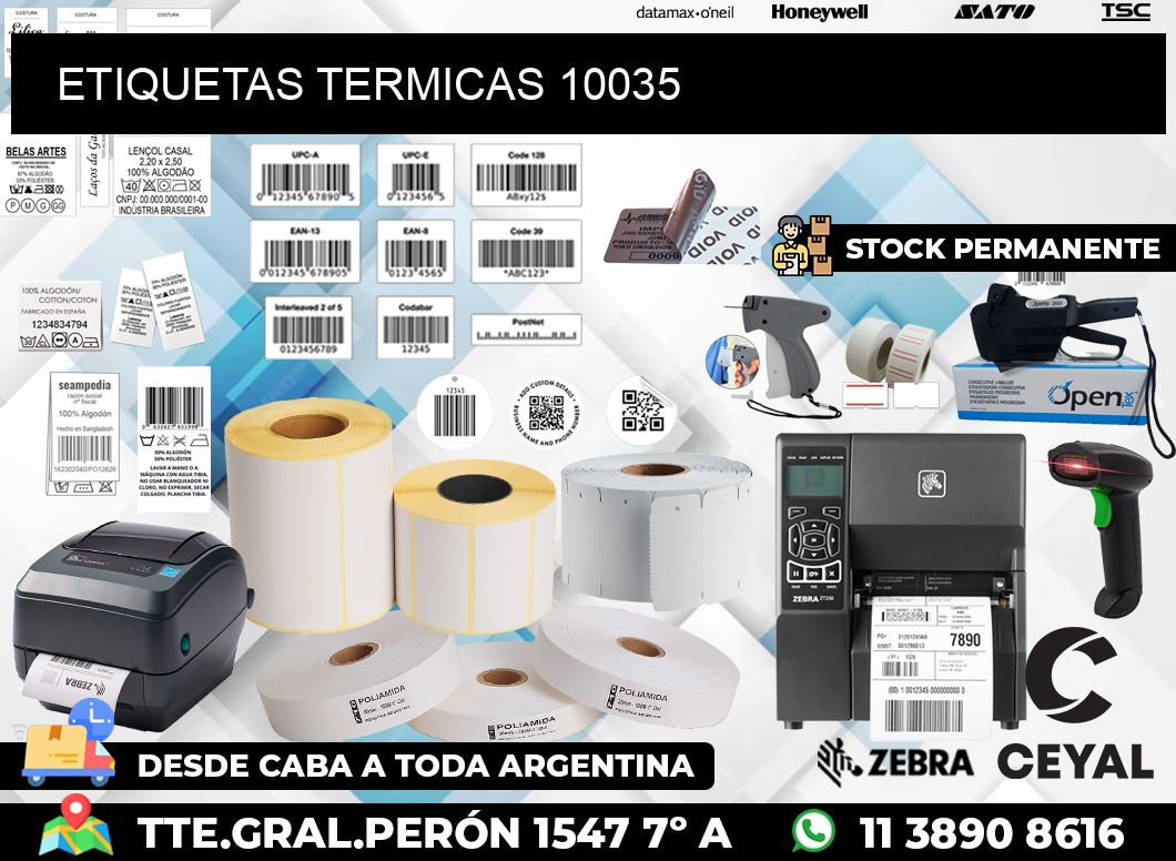 ETIQUETAS TERMICAS 10035