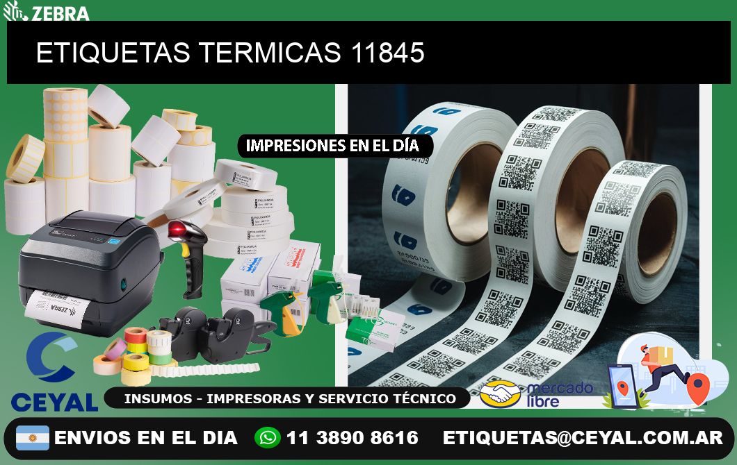 ETIQUETAS TERMICAS 11845