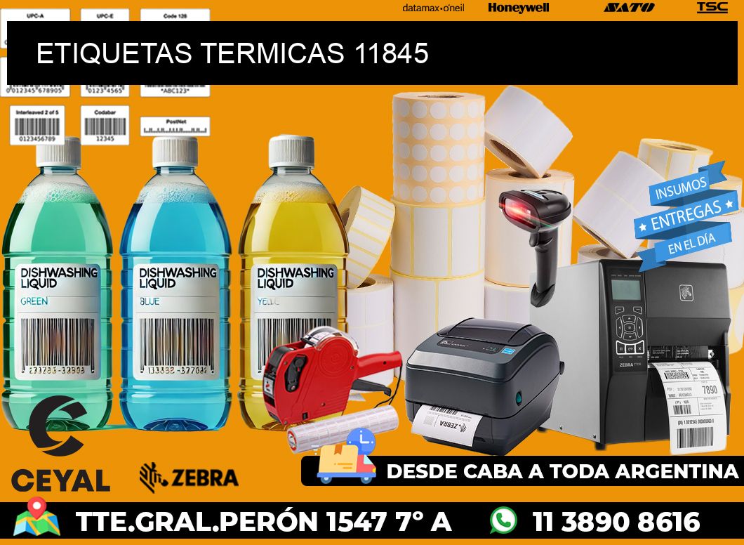 ETIQUETAS TERMICAS 11845