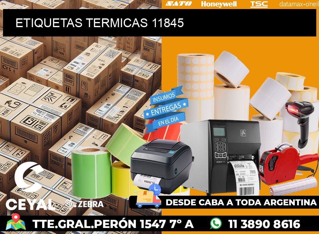 ETIQUETAS TERMICAS 11845