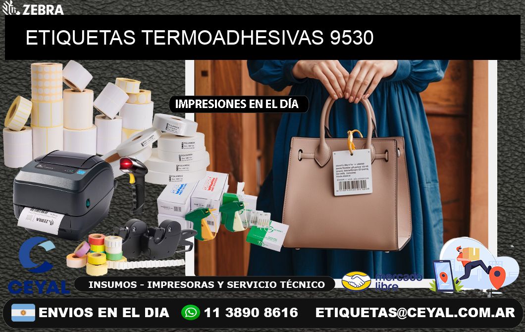 ETIQUETAS TERMOADHESIVAS 9530