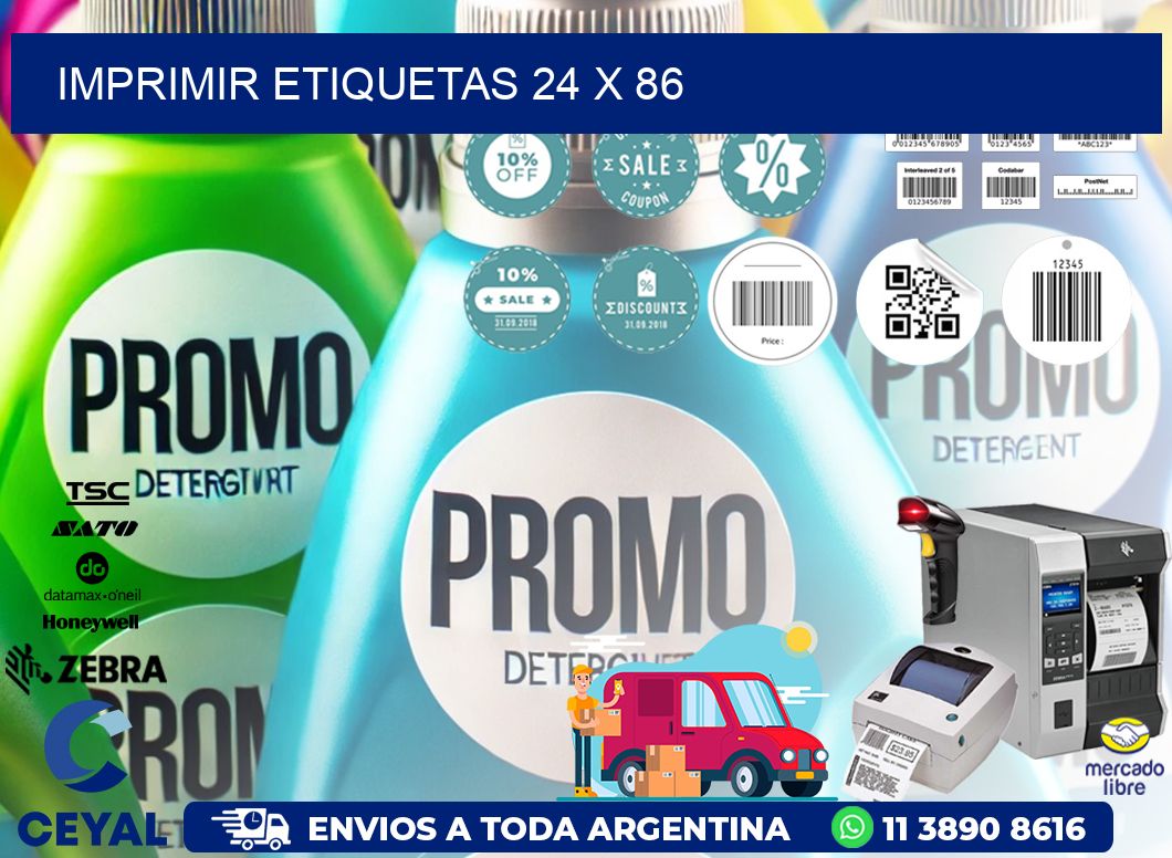 IMPRIMIR ETIQUETAS 24 x 86