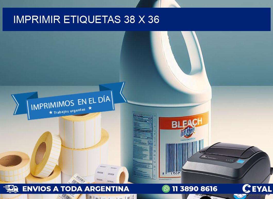 IMPRIMIR ETIQUETAS 38 x 36