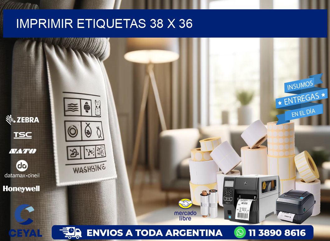 IMPRIMIR ETIQUETAS 38 x 36