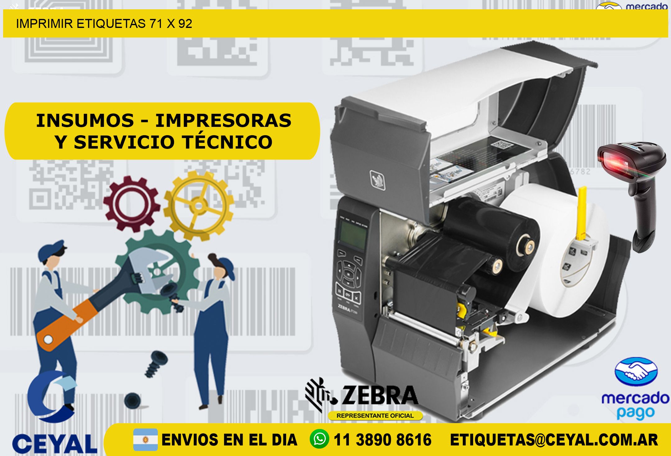 IMPRIMIR ETIQUETAS 71 x 92
