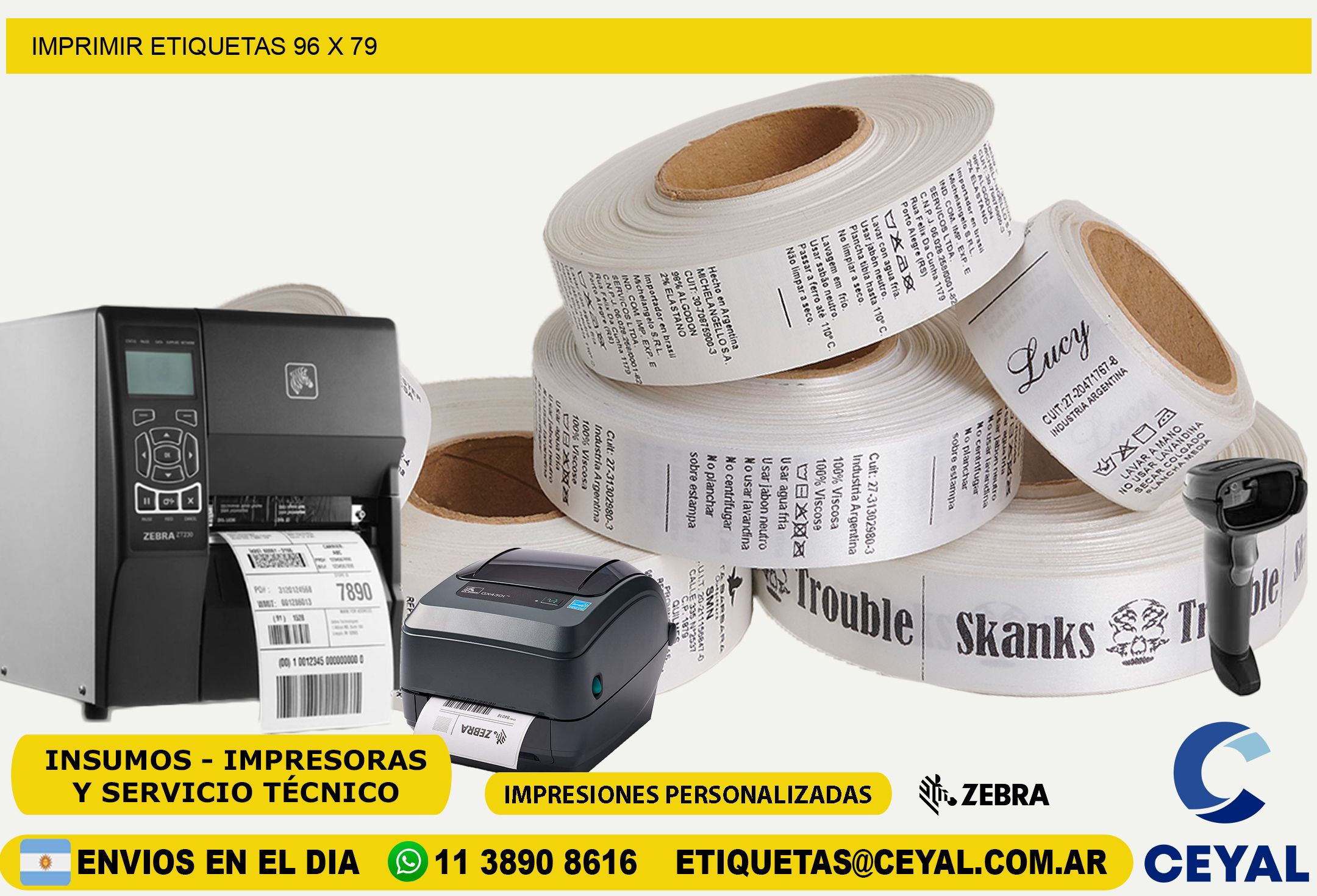 IMPRIMIR ETIQUETAS 96 x 79
