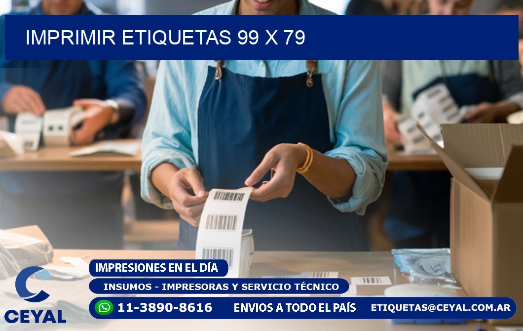 IMPRIMIR ETIQUETAS 99 x 79