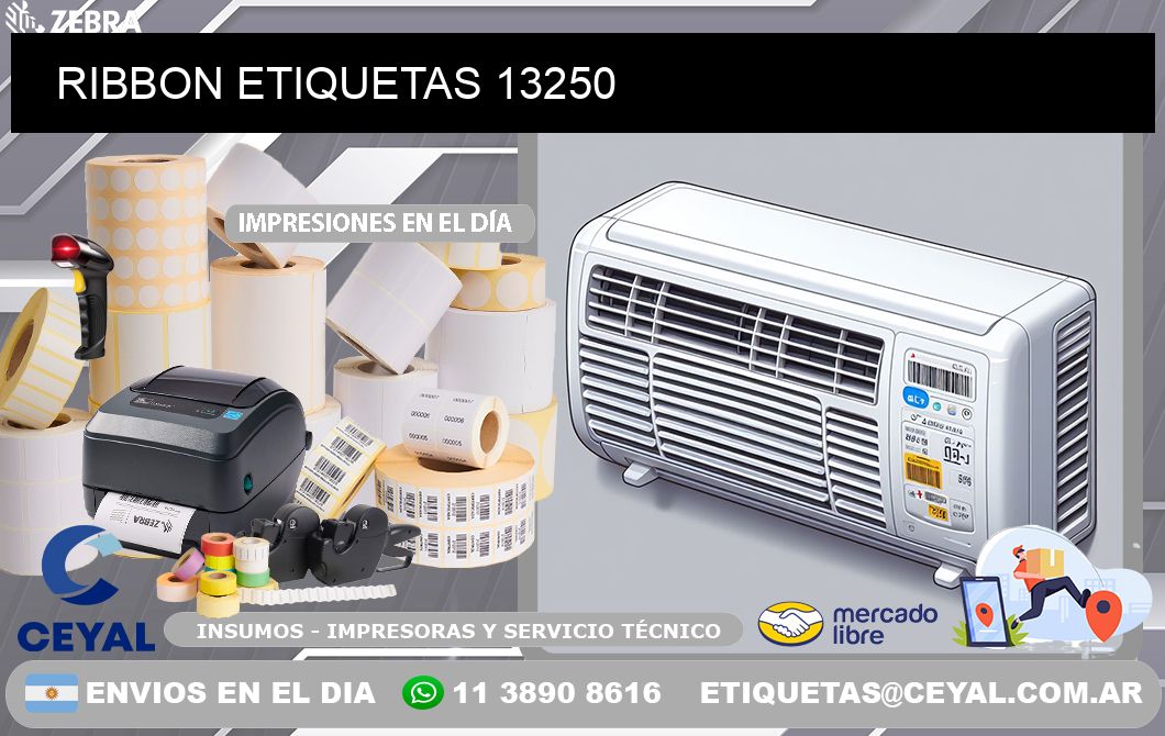 RIBBON ETIQUETAS 13250