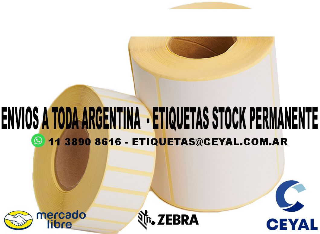 ETIQUETAS 21 x 57 - ARGENTINA