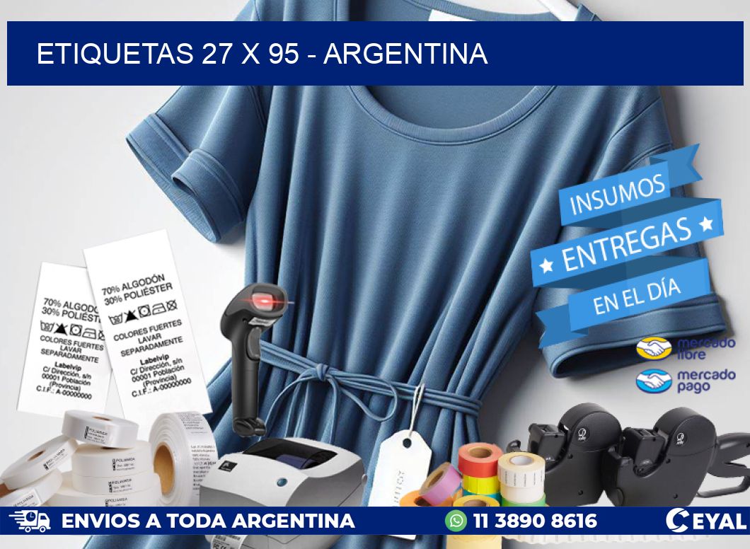 ETIQUETAS 27 x 95 – ARGENTINA