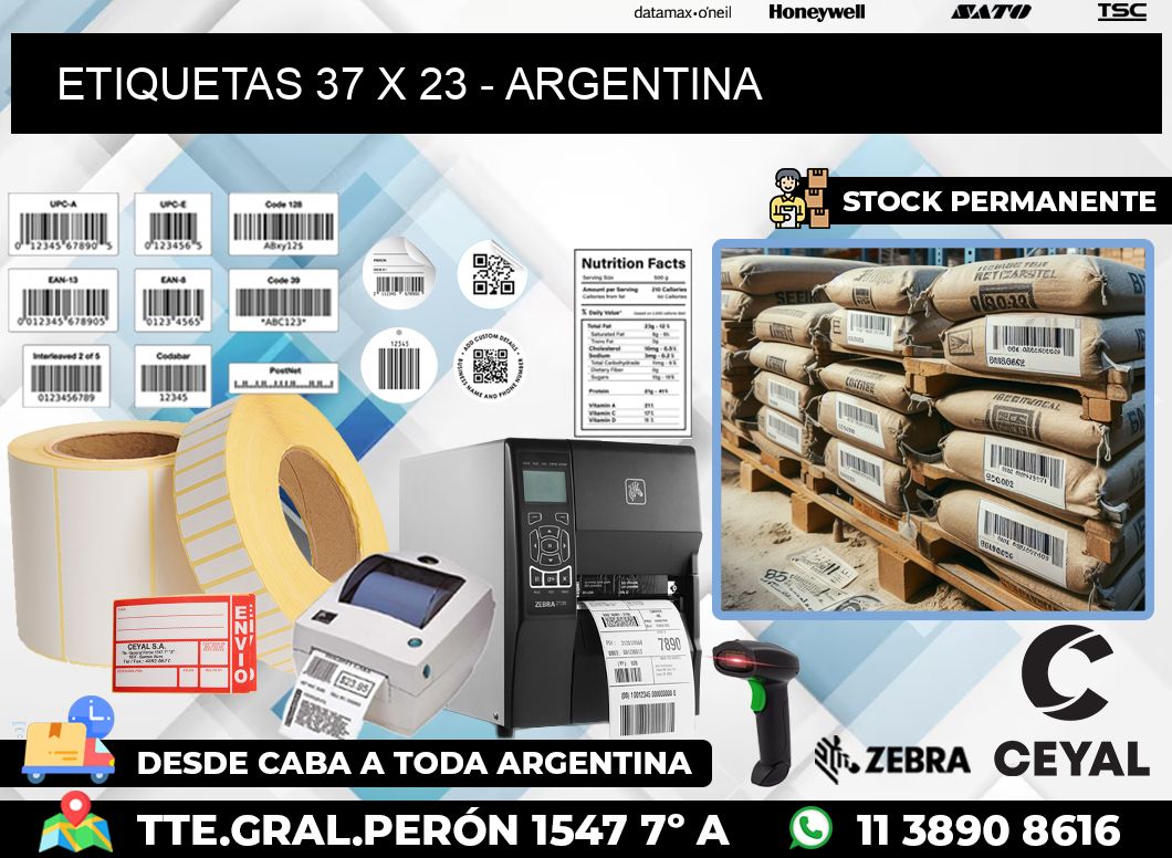 ETIQUETAS 37 x 23 – ARGENTINA