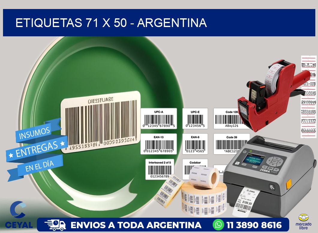 ETIQUETAS 71 x 50 – ARGENTINA