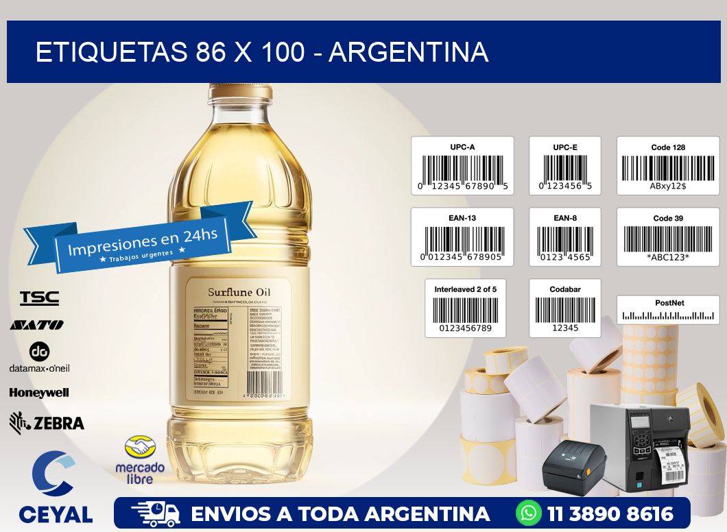 ETIQUETAS 86 x 100 - ARGENTINA