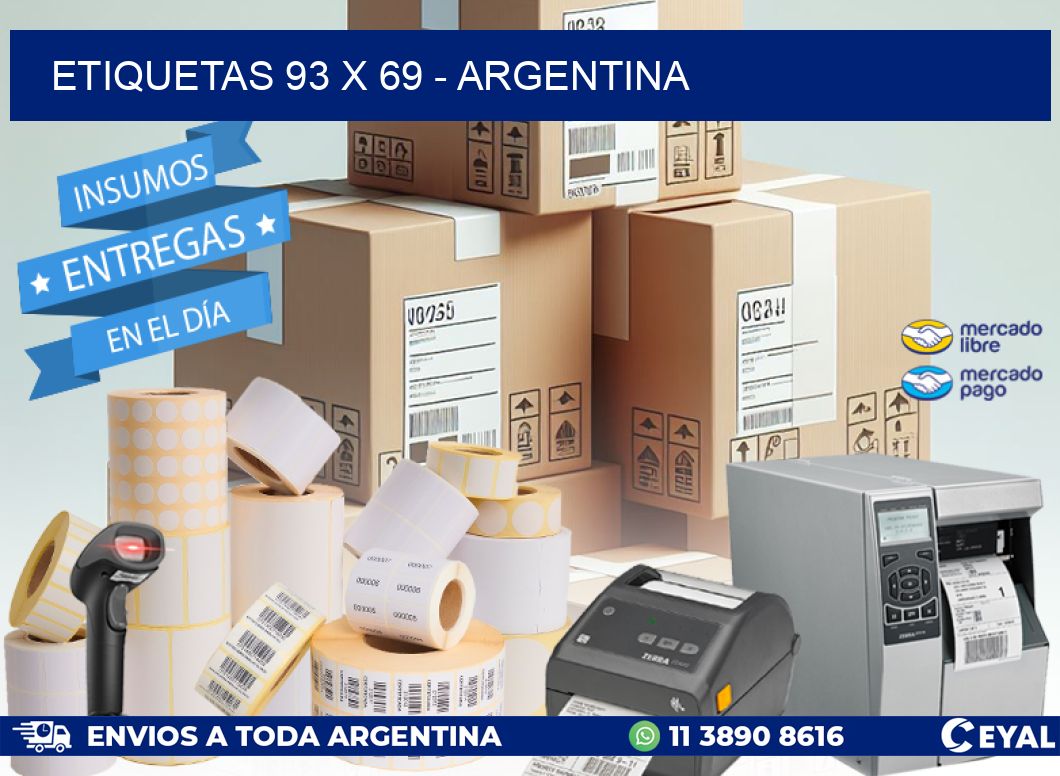 ETIQUETAS 93 x 69 - ARGENTINA