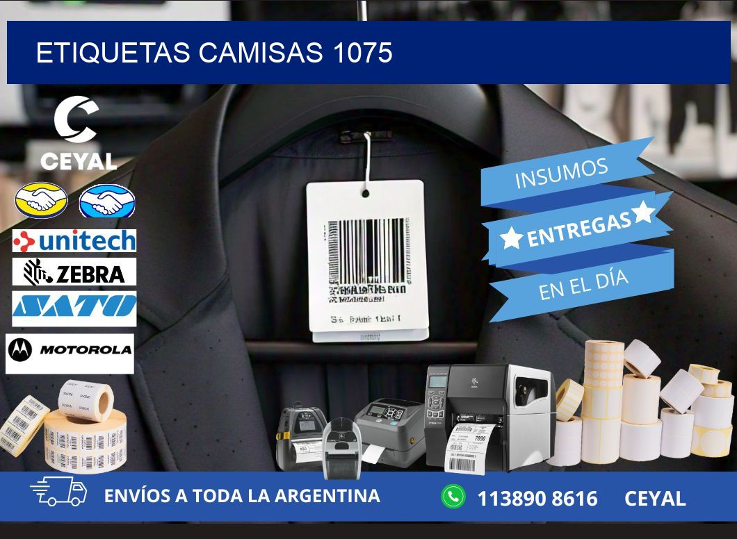 ETIQUETAS CAMISAS 1075