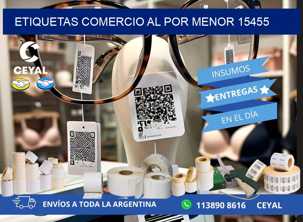 ETIQUETAS COMERCIO AL POR MENOR 15455