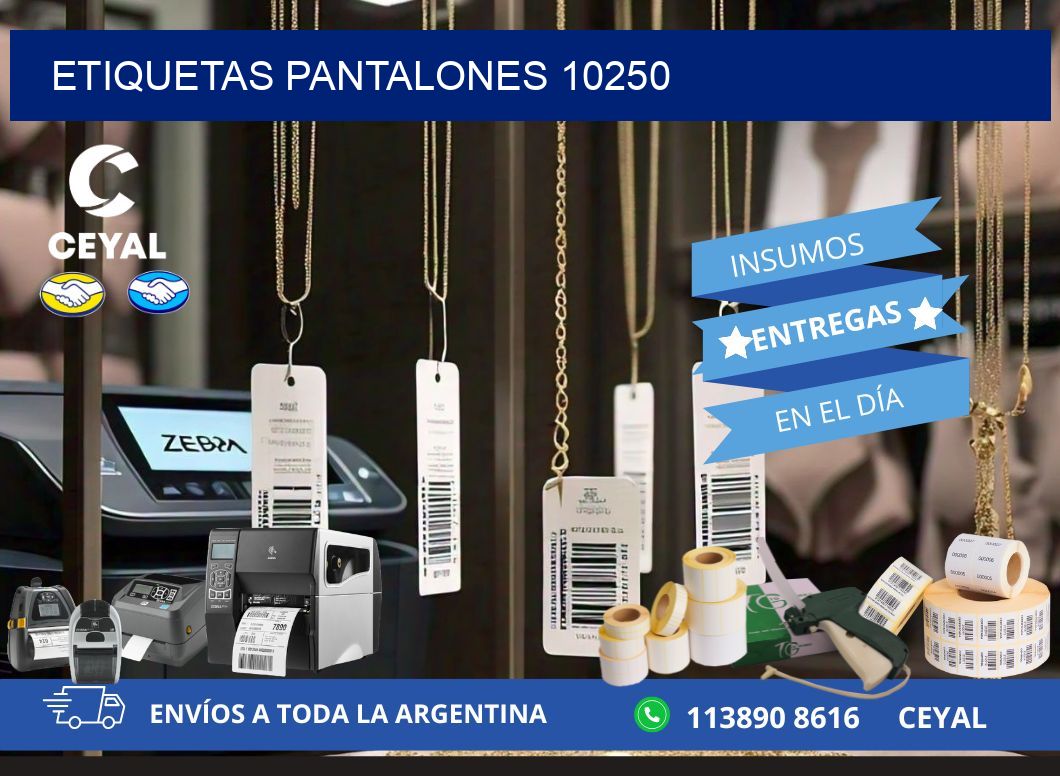 ETIQUETAS PANTALONES 10250