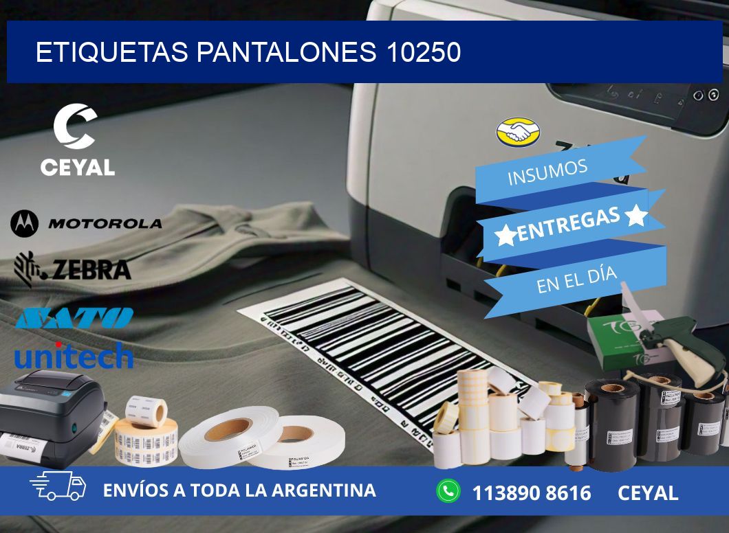 ETIQUETAS PANTALONES 10250