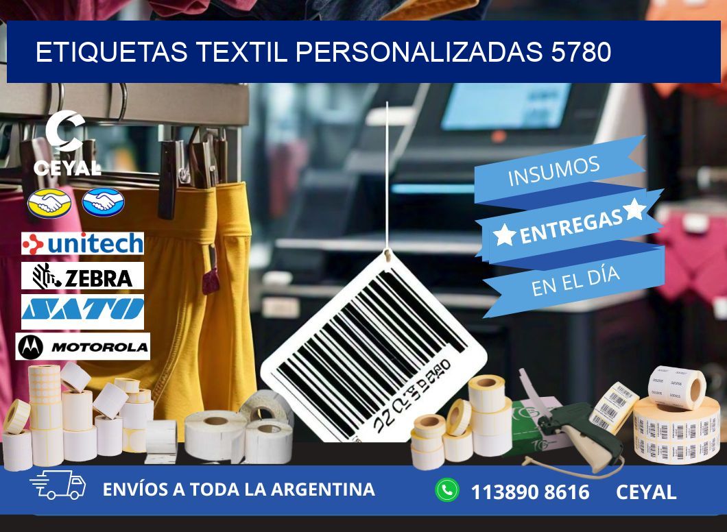 ETIQUETAS TEXTIL PERSONALIZADAS 5780