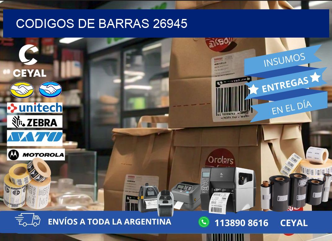 CODIGOS DE BARRAS 26945
