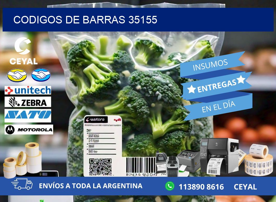 CODIGOS DE BARRAS 35155