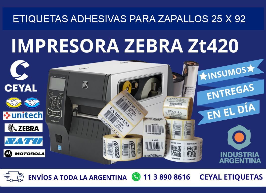 ETIQUETAS ADHESIVAS PARA ZAPALLOS 25 x 92