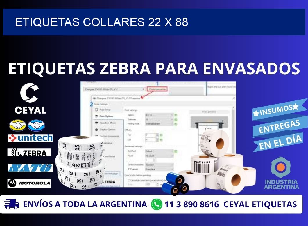 ETIQUETAS COLLARES 22 x 88