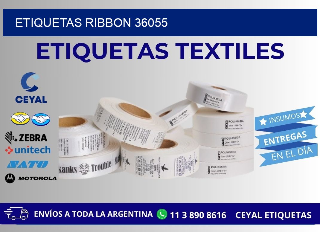 ETIQUETAS RIBBON 36055