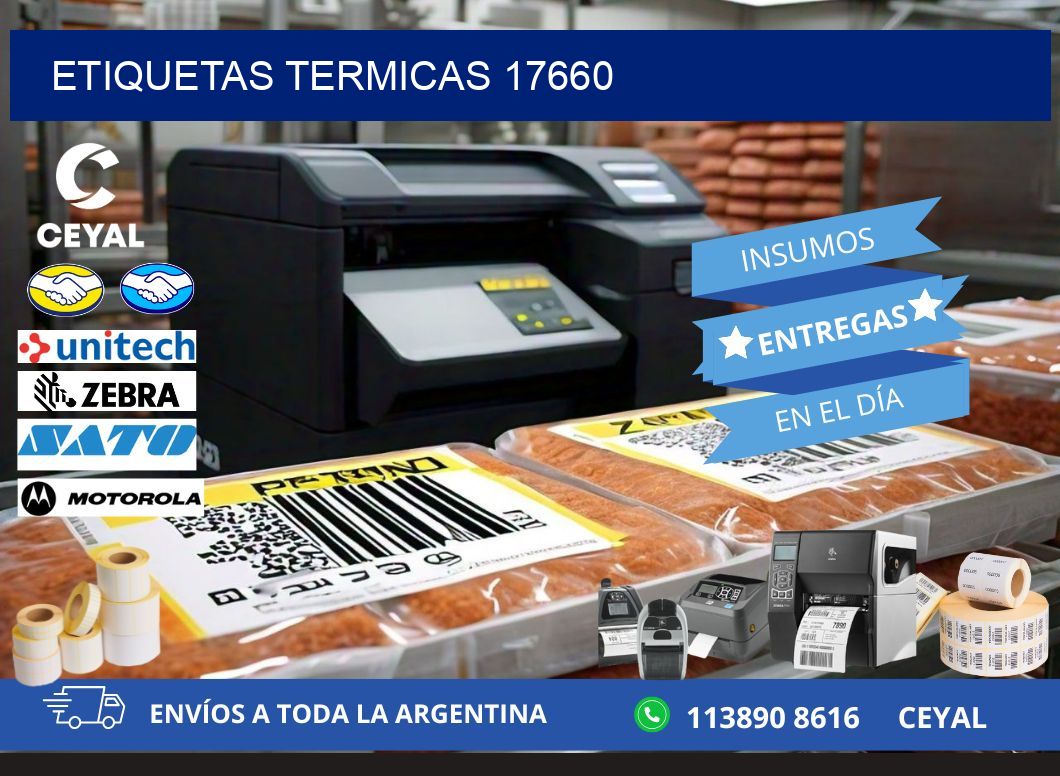 ETIQUETAS TERMICAS 17660