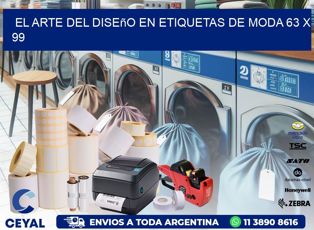 El Arte del Diseño en Etiquetas de Moda 63 x 99