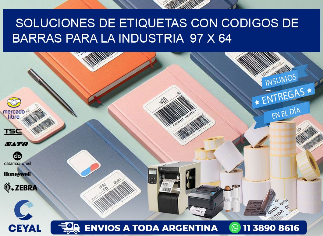 Soluciones de Etiquetas con Codigos de Barras para la Industria  97 x 64