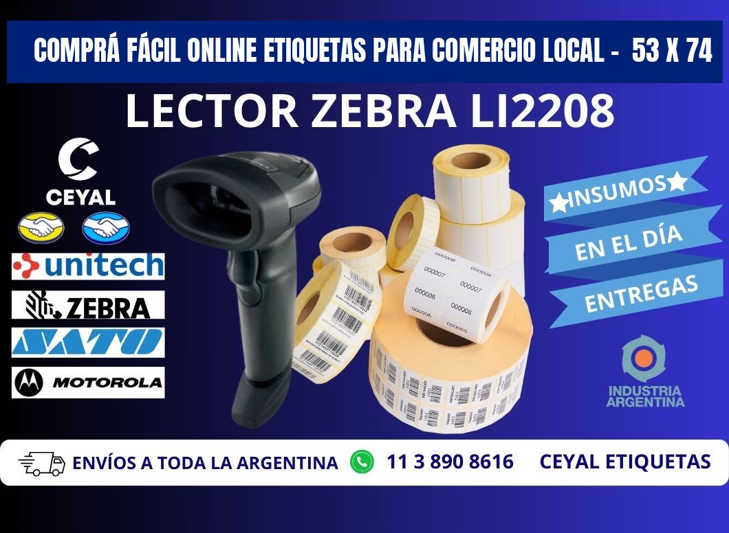 COMPRÁ FÁCIL ONLINE ETIQUETAS PARA COMERCIO LOCAL –  53 x 74