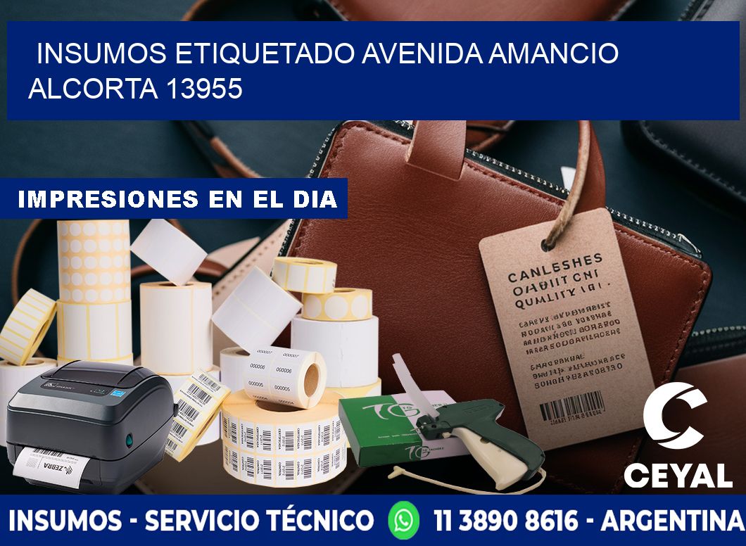 INSUMOS ETIQUETADO Avenida Amancio Alcorta 13955